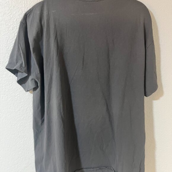 Nirvana HAPPY FACE Grudge Band Rock Concert T Shirt Gray Size XL - Picture 6 of 7